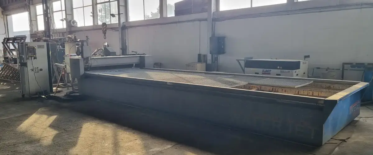 Abrasive waterjet cutting at Metal Art in Doljevac, Serbia